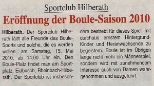Ankuendigung Bouleroeffnung