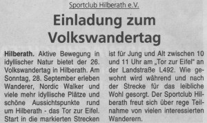 Einladung, 28. August im Blick aktuell